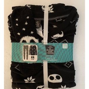 Nightmare Before Christmas 3 pc Pajama Socks Gift Set Size XL 16-18 BRAND NEW
